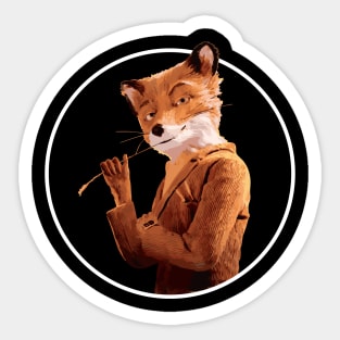 Fantastic Mr Fox - Foxy - Simple Sticker